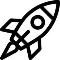 rocket illustration design vector