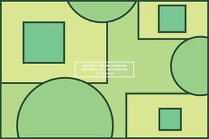 Geometric Pattern - Geometric Background - Abstract Background - Squares - Green - Use in Website Design, Packaging, Wall Art, Wallpaper, Poster, Banner, Profile, Brochure, Apparel, Textiles vector