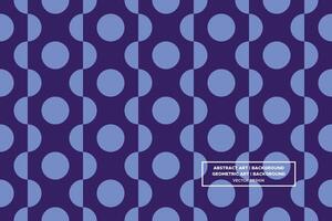 Geometric Pattern - Geometric Background - Abstract Background - Circles - Blue - Use in Website Design, Packaging, Wall Art, Wallpaper, Poster, Banner, Profile, Brochure, Apparel, Textiles vector