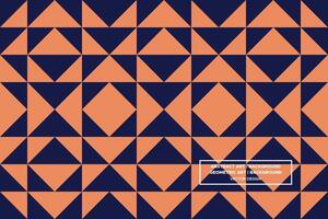 Geometric Pattern - Geometric Background - Abstract Background - Triangles - Brown - Use in Website Design, Packaging, Wall Art, Wallpaper, Poster, Banner, Profile, Brochure, Apparel, Textiles vector