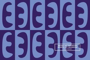 Geometric Pattern - Geometric Background - Abstract Background - Mixed Shapes - Purple - Use in Website Design, Packaging, Wall Art, Wallpaper, Poster, Banner, Profile, Brochure, Apparel, Textiles vector