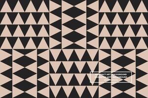Geometric Pattern - Geometric Background - Abstract Background - Triangles - Brown - Use in Website Design, Packaging, Wall Art, Wallpaper, Poster, Banner, Profile, Brochure, Apparel, Textiles vector