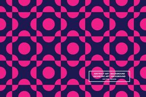 Geometric Pattern - Geometric Background - Abstract Background - Circles - Purple - Use in Website Design, Packaging, Wall Art, Wallpaper, Poster, Banner, Profile, Brochure, Apparel, Textiles vector