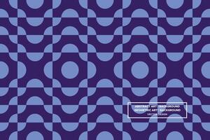 Geometric Pattern - Geometric Background - Abstract Background - Circles - Blue - Use in Website Design, Packaging, Wall Art, Wallpaper, Poster, Banner, Profile, Brochure, Apparel, Textiles vector