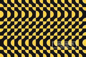 Geometric Pattern - Geometric Background - Abstract Background - Circles - Yellow - Use in Website Design, Packaging, Wall Art, Wallpaper, Poster, Banner, Profile, Brochure, Apparel, Textiles vector