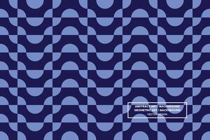 Geometric Pattern - Geometric Background - Abstract Background - Circles - Blue - Use in Website Design, Packaging, Wall Art, Wallpaper, Poster, Banner, Profile, Brochure, Apparel, Textiles vector