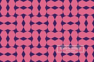 Geometric Pattern - Geometric Background - Abstract Background - Octagon - Purple - Use in Website Design, Packaging, Wall Art, Wallpaper, Poster, Banner, Profile, Brochure, Apparel, Textiles vector