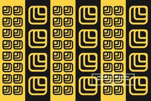 Geometric Pattern - Geometric Background - Abstract Background - Squares - Yellow - Use in Website Design, Packaging, Wall Art, Wallpaper, Poster, Banner, Profile, Brochure, Apparel, Textiles vector