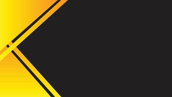 Abstract background design with modern style, abstract background with yellow and black colors vector
