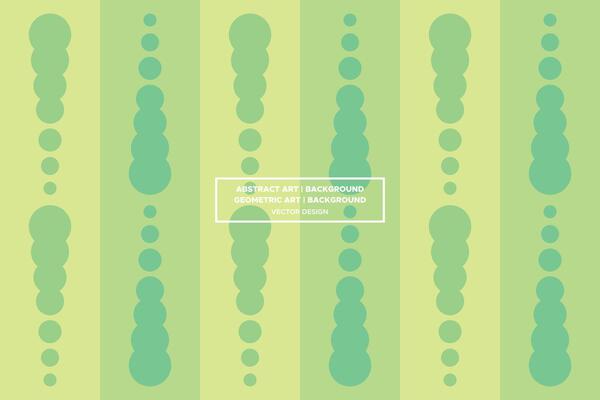 Geometric Pattern - Geometric Background - Abstract Background - Circles - Green - Use in Website Design, Packaging, Wall Art, Wallpaper, Poster, Banner, Profile, Brochure, Apparel, Textiles