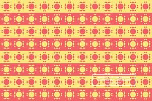 Geometric Pattern - Geometric Background - Abstract Background - Circles - Yellow - Use in Website Design, Packaging, Wall Art, Wallpaper, Poster, Banner, Profile, Brochure, Apparel, Textiles vector
