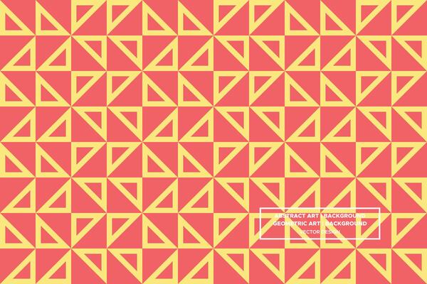 Geometric Pattern - Geometric Background - Abstract Background - Triangles - Yellow - Use in Website Design, Packaging, Wall Art, Wallpaper, Poster, Banner, Profile, Brochure, Apparel, Textiles