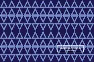 Geometric Pattern - Geometric Background - Abstract Background - Triangles - Blue - Use in Website Design, Packaging, Wall Art, Wallpaper, Poster, Banner, Profile, Brochure, Apparel, Textiles vector