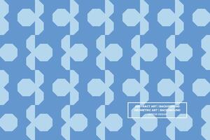 Geometric Pattern - Geometric Background - Abstract Background - Octagon - Blue - Use in Website Design, Packaging, Wall Art, Wallpaper, Poster, Banner, Profile, Brochure, Apparel, Textiles vector