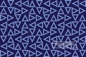 Geometric Pattern - Geometric Background - Abstract Background - Triangles - Blue - Use in Website Design, Packaging, Wall Art, Wallpaper, Poster, Banner, Profile, Brochure, Apparel, Textiles vector