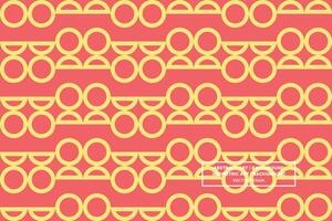 Geometric Pattern - Geometric Background - Abstract Background - Circles - Yellow - Use in Website Design, Packaging, Wall Art, Wallpaper, Poster, Banner, Profile, Brochure, Apparel, Textiles vector