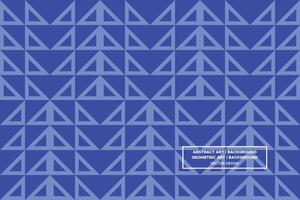 Geometric Pattern - Geometric Background - Abstract Background - Triangles - Blue - Use in Website Design, Packaging, Wall Art, Wallpaper, Poster, Banner, Profile, Brochure, Apparel, Textiles vector