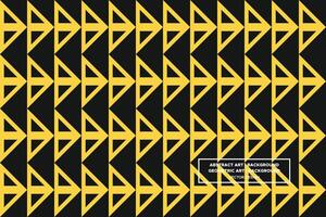Geometric Pattern - Geometric Background - Abstract Background - Triangles - Yellow - Use in Website Design, Packaging, Wall Art, Wallpaper, Poster, Banner, Profile, Brochure, Apparel, Textiles vector