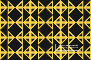 Geometric Pattern - Geometric Background - Abstract Background - Triangles - Yellow - Use in Website Design, Packaging, Wall Art, Wallpaper, Poster, Banner, Profile, Brochure, Apparel, Textiles vector