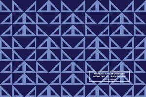 Geometric Pattern - Geometric Background - Abstract Background - Triangles - Blue - Use in Website Design, Packaging, Wall Art, Wallpaper, Poster, Banner, Profile, Brochure, Apparel, Textiles vector