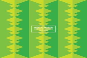 Geometric Pattern - Geometric Background - Abstract Background - Triangles - Green - Use in Website Design, Packaging, Wall Art, Wallpaper, Poster, Banner, Profile, Brochure, Apparel, Textiles vector