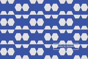 Geometric Pattern - Geometric Background - Abstract Background - Octagon - Blue - Use in Website Design, Packaging, Wall Art, Wallpaper, Poster, Banner, Profile, Brochure, Apparel, Textiles vector