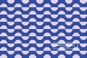 Geometric Pattern - Geometric Background - Abstract Background - Octagon - Blue - Use in Website Design, Packaging, Wall Art, Wallpaper, Poster, Banner, Profile, Brochure, Apparel, Textiles vector