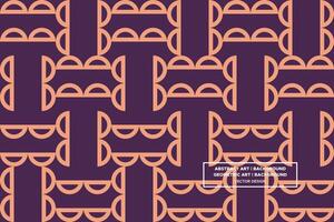 Geometric Pattern - Geometric Background - Abstract Background - Circles - Brown - Use in Website Design, Packaging, Wall Art, Wallpaper, Poster, Banner, Profile, Brochure, Apparel, Textiles vector