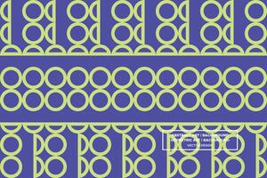 Geometric Pattern - Geometric Background - Abstract Background - Circles - Green - Use in Website Design, Packaging, Wall Art, Wallpaper, Poster, Banner, Profile, Brochure, Apparel, Textiles vector