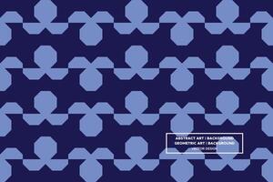 Geometric Pattern - Geometric Background - Abstract Background - Octagon - Blue - Use in Website Design, Packaging, Wall Art, Wallpaper, Poster, Banner, Profile, Brochure, Apparel, Textiles vector