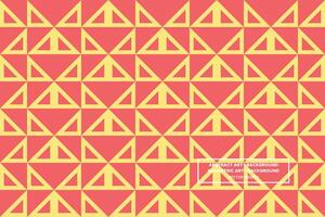 Geometric Pattern - Geometric Background - Abstract Background - Triangles - Yellow - Use in Website Design, Packaging, Wall Art, Wallpaper, Poster, Banner, Profile, Brochure, Apparel, Textiles vector