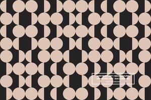 Geometric Pattern - Geometric Background - Abstract Background - Circles - Brown - Use in Website Design, Packaging, Wall Art, Wallpaper, Poster, Banner, Profile, Brochure, Apparel, Textiles vector