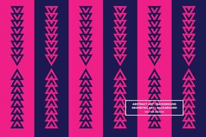 Geometric Pattern - Geometric Background - Abstract Background - Triangles - Purple - Use in Website Design, Packaging, Wall Art, Wallpaper, Poster, Banner, Profile, Brochure, Apparel, Textiles vector