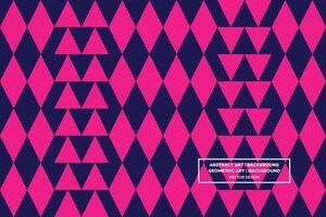 Geometric Pattern - Geometric Background - Abstract Background - Triangles - Purple - Use in Website Design, Packaging, Wall Art, Wallpaper, Poster, Banner, Profile, Brochure, Apparel, Textiles vector