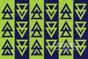 Geometric Pattern - Geometric Background - Abstract Background - Triangles - Green - Use in Website Design, Packaging, Wall Art, Wallpaper, Poster, Banner, Profile, Brochure, Apparel, Textiles vector