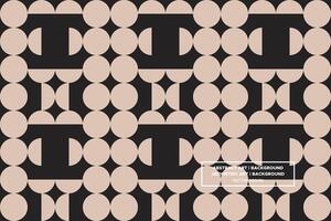 Geometric Pattern - Geometric Background - Abstract Background - Circles - Brown - Use in Website Design, Packaging, Wall Art, Wallpaper, Poster, Banner, Profile, Brochure, Apparel, Textiles vector