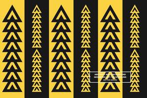 Geometric Pattern - Geometric Background - Abstract Background - Triangles - Yellow - Use in Website Design, Packaging, Wall Art, Wallpaper, Poster, Banner, Profile, Brochure, Apparel, Textiles vector
