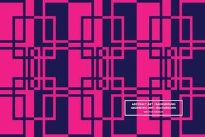 Geometric Pattern - Geometric Background - Abstract Background - Squares - Purple - Use in Website Design, Packaging, Wall Art, Wallpaper, Poster, Banner, Profile, Brochure, Apparel, Textiles vector