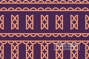 Geometric Pattern - Geometric Background - Abstract Background - Circles - Brown - Use in Website Design, Packaging, Wall Art, Wallpaper, Poster, Banner, Profile, Brochure, Apparel, Textiles vector