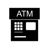 ATM machine icon vector