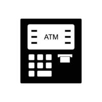 ATM machine icon vector