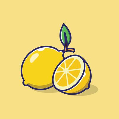 Fresh Fruit Image Graphic Clipart Stock Lemon Orange
