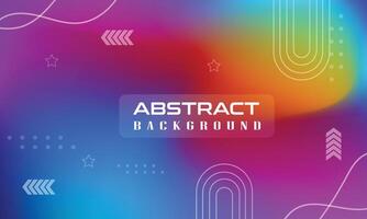 Fluied Abstract background vector