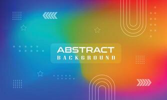 Fluied Abstract background vector