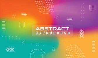 Fluied Abstract background vector