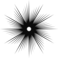 Abstract lines, spinning wheels on a white background. vector