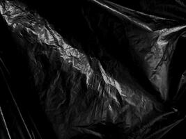 Plastic wrapper with wrinkle texture surface overlay photo