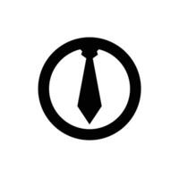 Bowtie Necktie Gentleman Fashion Casual Classis Bold in the Circle Shape vector