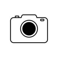 Camera Photography Outline Line art Simple Minimalist vector