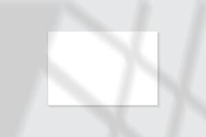 Window frame shadow design element, Posters with shadow overlay image frames vector